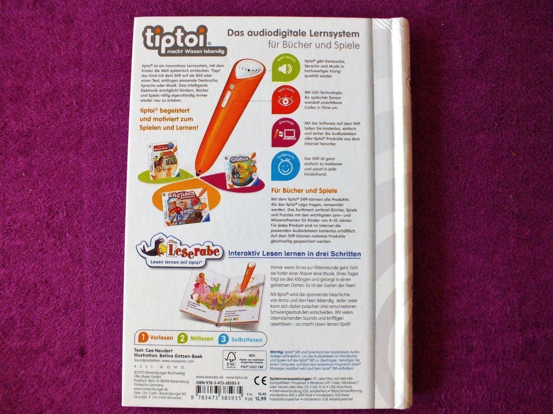 Libri: tiptoi Leserabe Buch - Im Garten der Feen – Usato da Müllheim Dorf venduto da Seeeule01 9