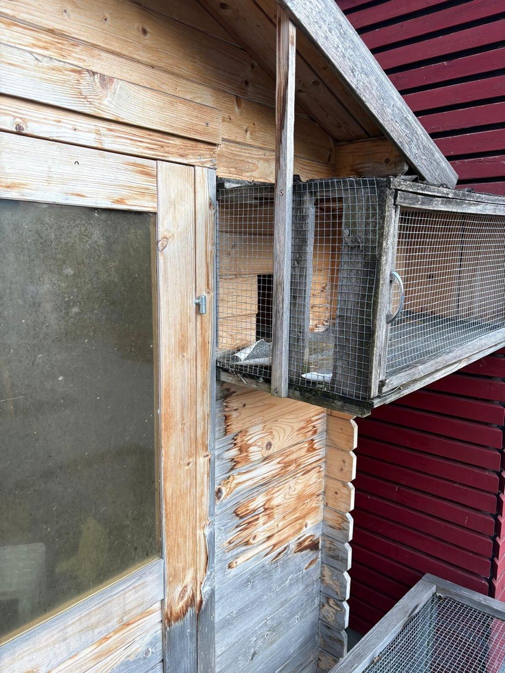 Gabbie, trasporto & Sicurezza: Hasenstall mit Balkon – Usato da Goldach venduto da UK1966 1