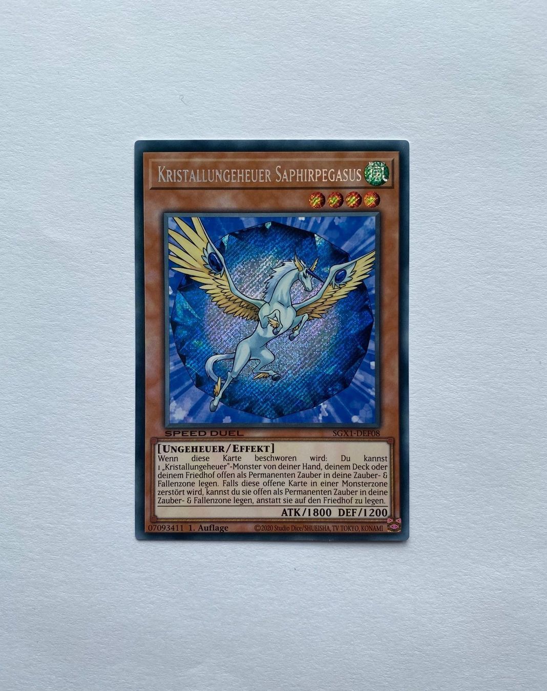 Cartoline: Kristallungeheuer Saphirpegasus – Usato da Amriswil venduto da schweiz222