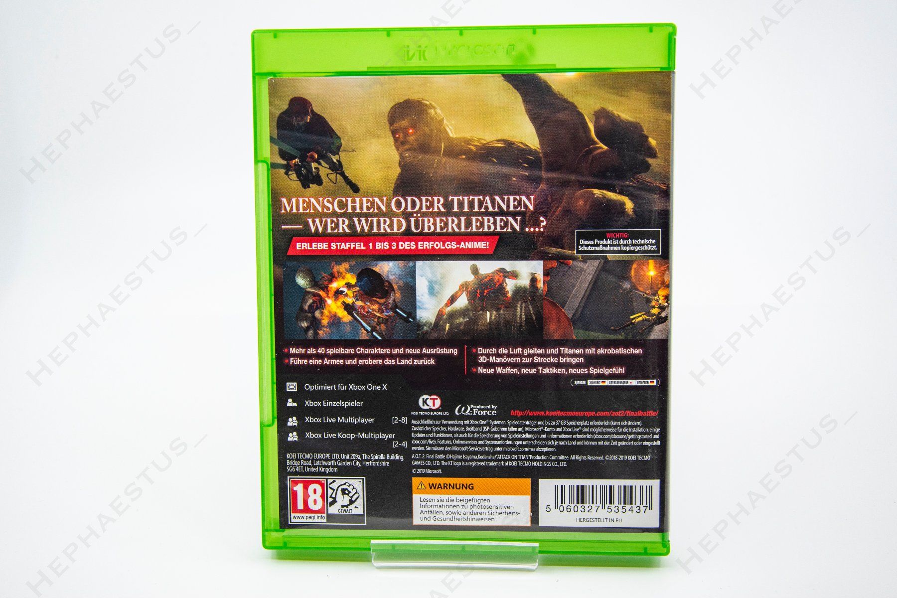 Microsoft Jeux: A.O.T. 2: Final Battle / Attack on Titan 2 Final Battle XONE – D'occasion à Effretikon par Hephaestus_ 1