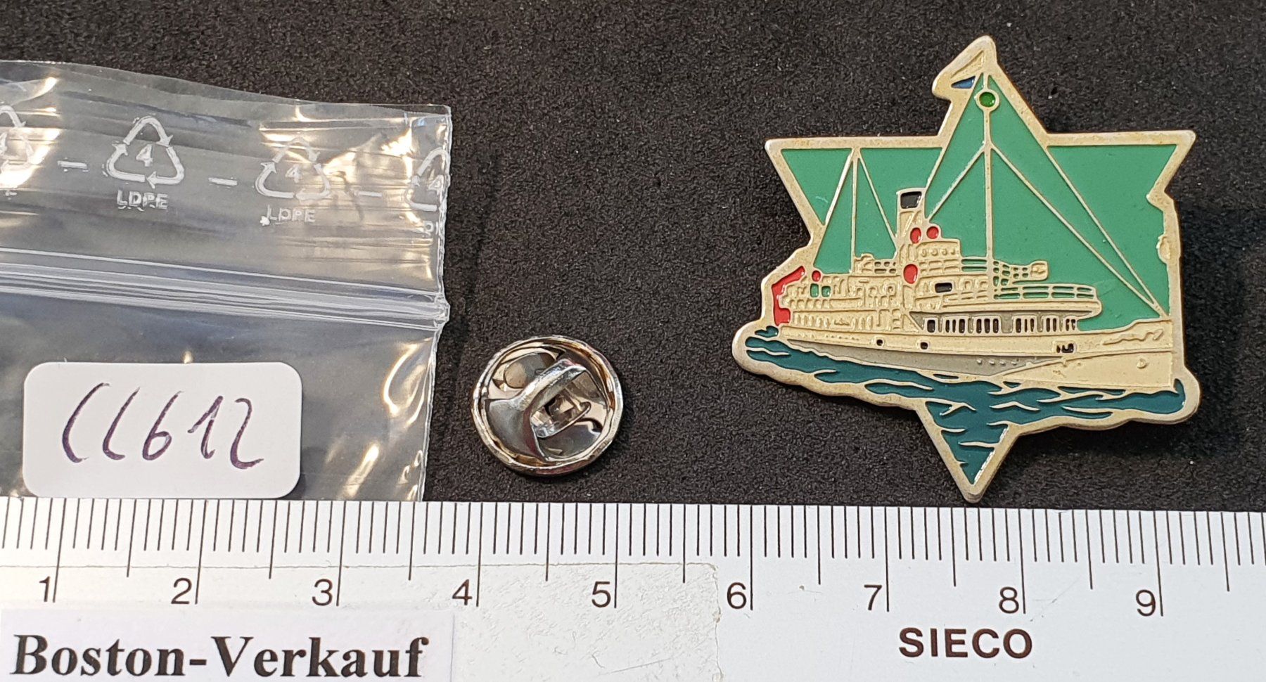 Placchette & Badge: CC612 - Pin Dampfschiff  Schiff Vierwaldstättersee – Usato da Reinach BL venduto da Boston-Verkauf 2
