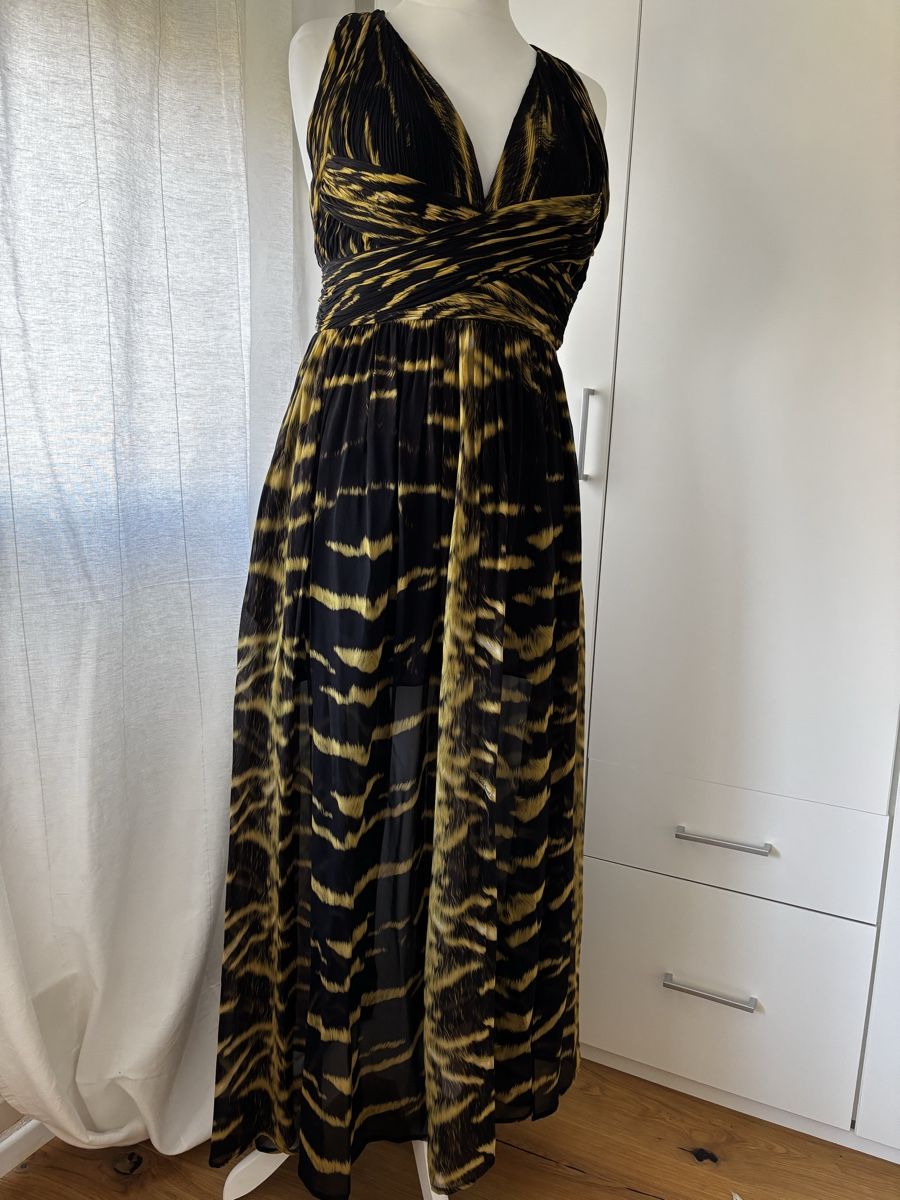 Roberto Cavalli Kleider: 100% Seide Roberto Cavalli Maxikleid Gr.46 Neue – Neu und originalverpackt aus Wangen ZH von tel_gxb5
