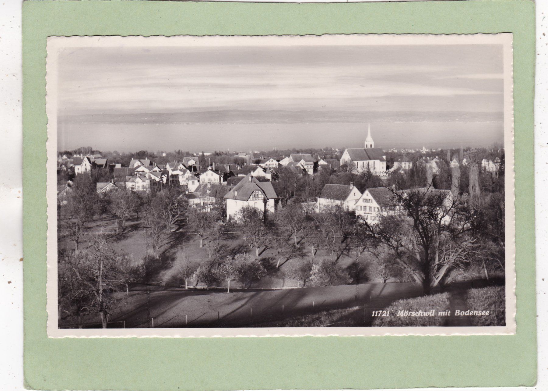 Cartoline postali: Mörschwil mit Bodensee – Usato da Herisau venduto da Lisegrat2008