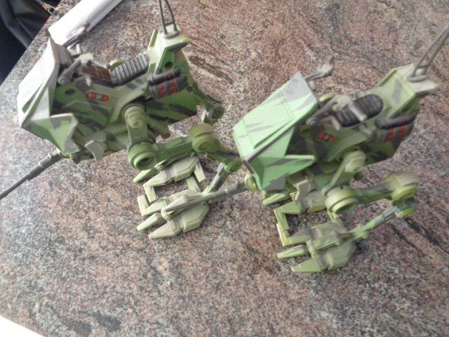Hasbro Giocattoli: Star Wars Hasbro  41 th Clones mit Läufer – Usato da sargans venduto da Angamar 2