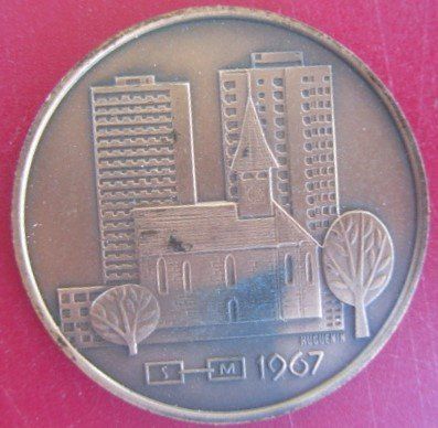 Medaglie: Schwamendingen 1967 - Medaille - Bronze – Nuovo (secondo la descrizione) da Luzern venduto da Horoskop1 1