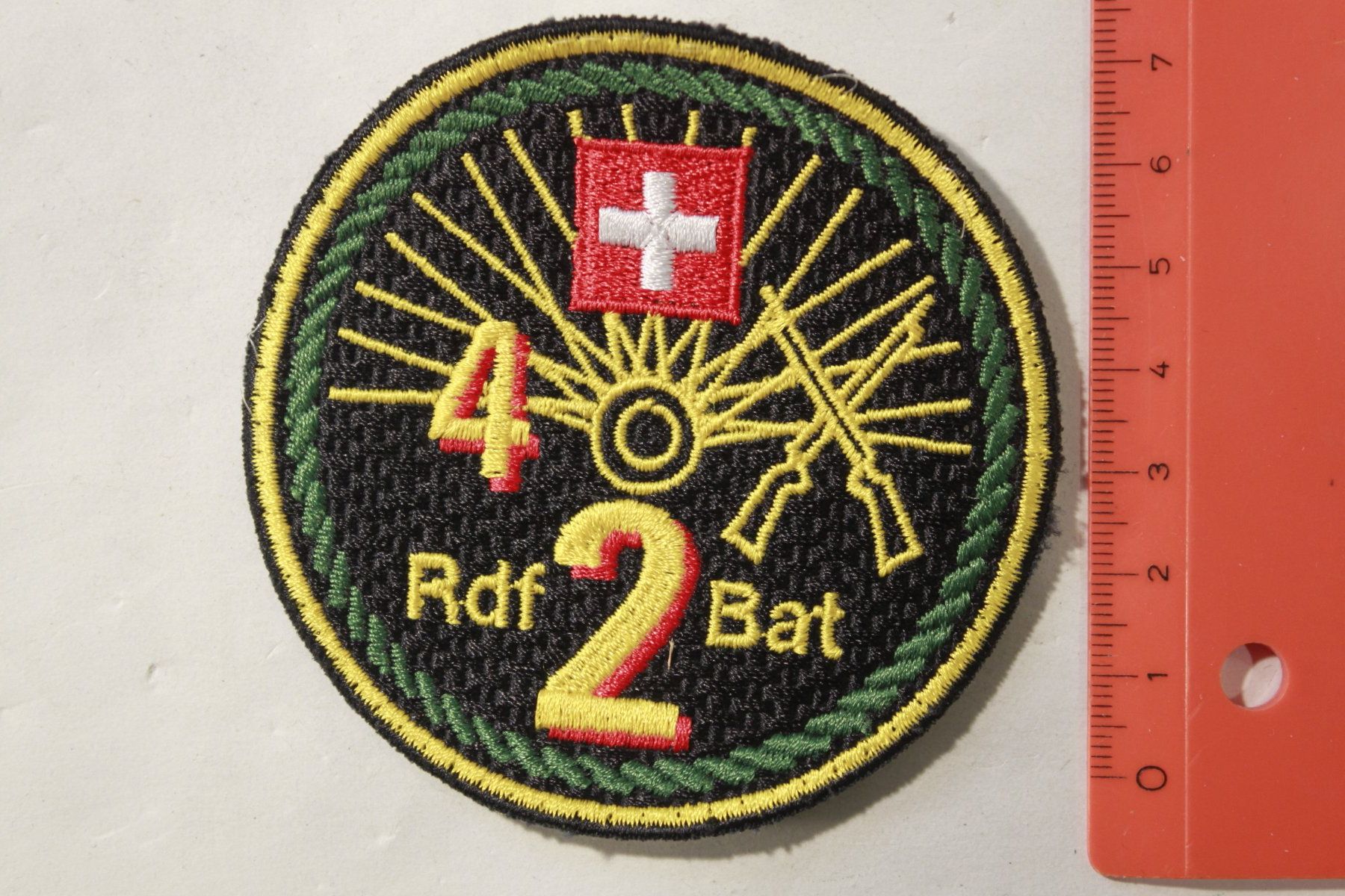 Schweizer Armee Toppe: Rdf 2 bat – Usato da La plaine venduto da 7A6T2ME