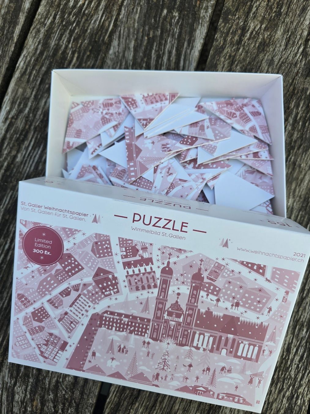Puzzle: St. Gallen Puzzle, Limited Edition 300 Ex. – Nuovo (secondo la descrizione) da Romanshorn venduto da Rachacha 1