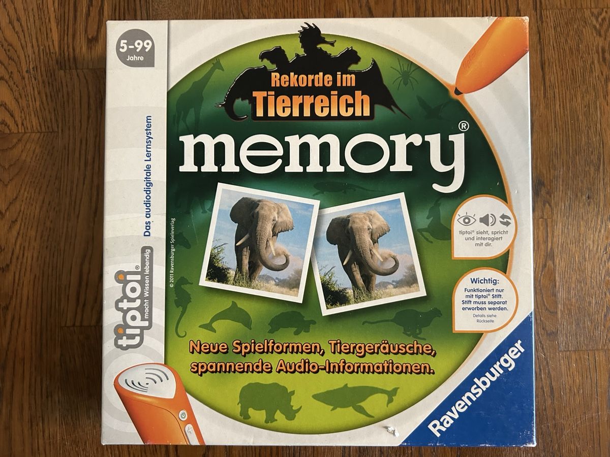 Tiptoi Giochi: Tiptoi tierreich memory Spiel – Usato da Wolhusen venduto da eve_m6cg