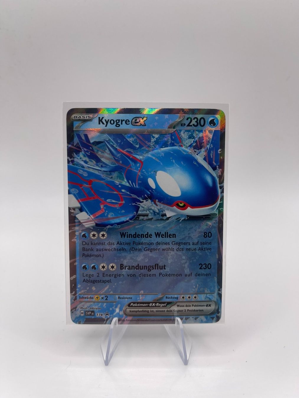 Pokémon Carte collezionabili: Pokemon: Kyogre ex 178 PROMO – Usato da Märstetten venduto da AlienNova