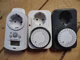 3 Zeitschaltuhren Trotec, EmilLux und Brennenstuhl SCHUKO