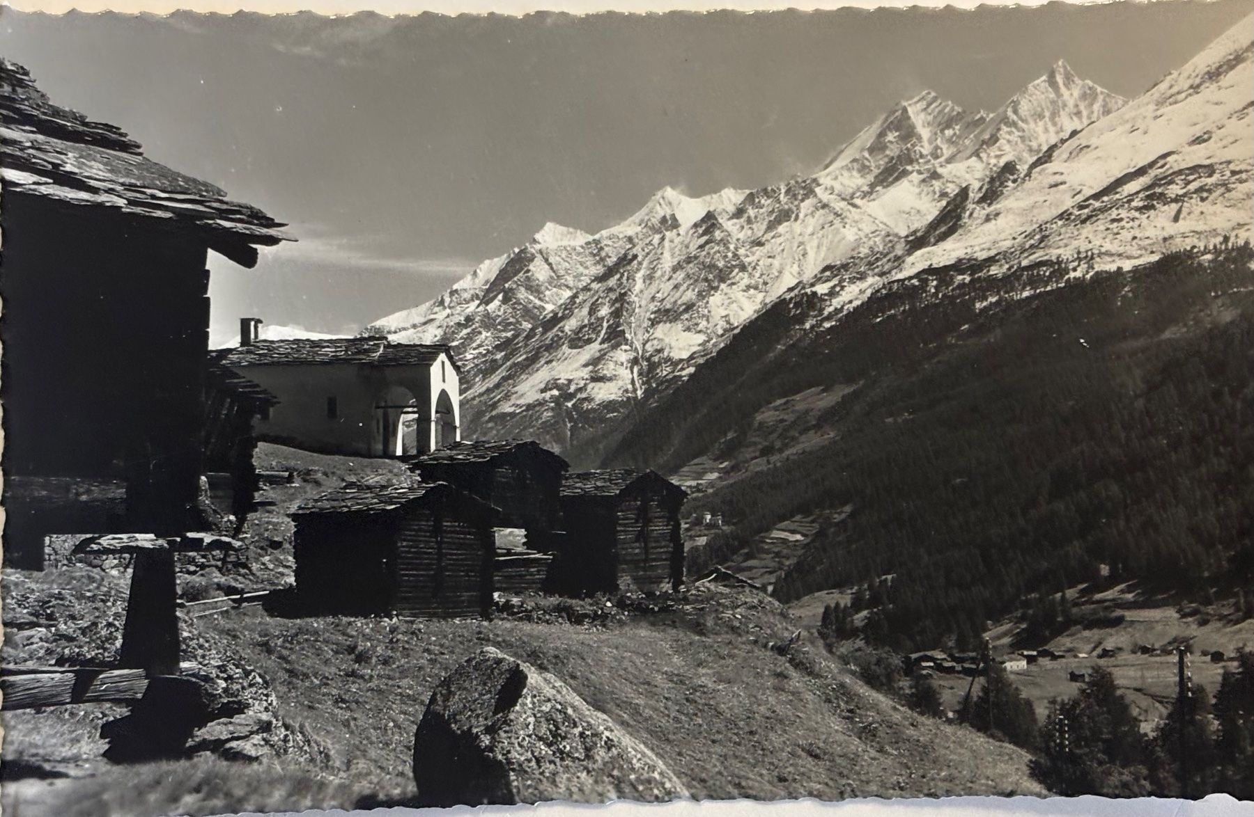 Cartoline postali: C. Grauwiller, Liestal - Platten bei Zermatt – Usato da Frauenfeld venduto da Merk52
