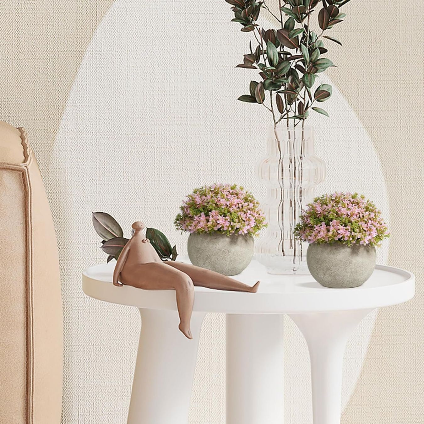 Piante & sementi: Kunstpflanze Rosa Blüten – Nuovo e nell'imballaggio originale da Nuglar venduto da SaleRitter 8