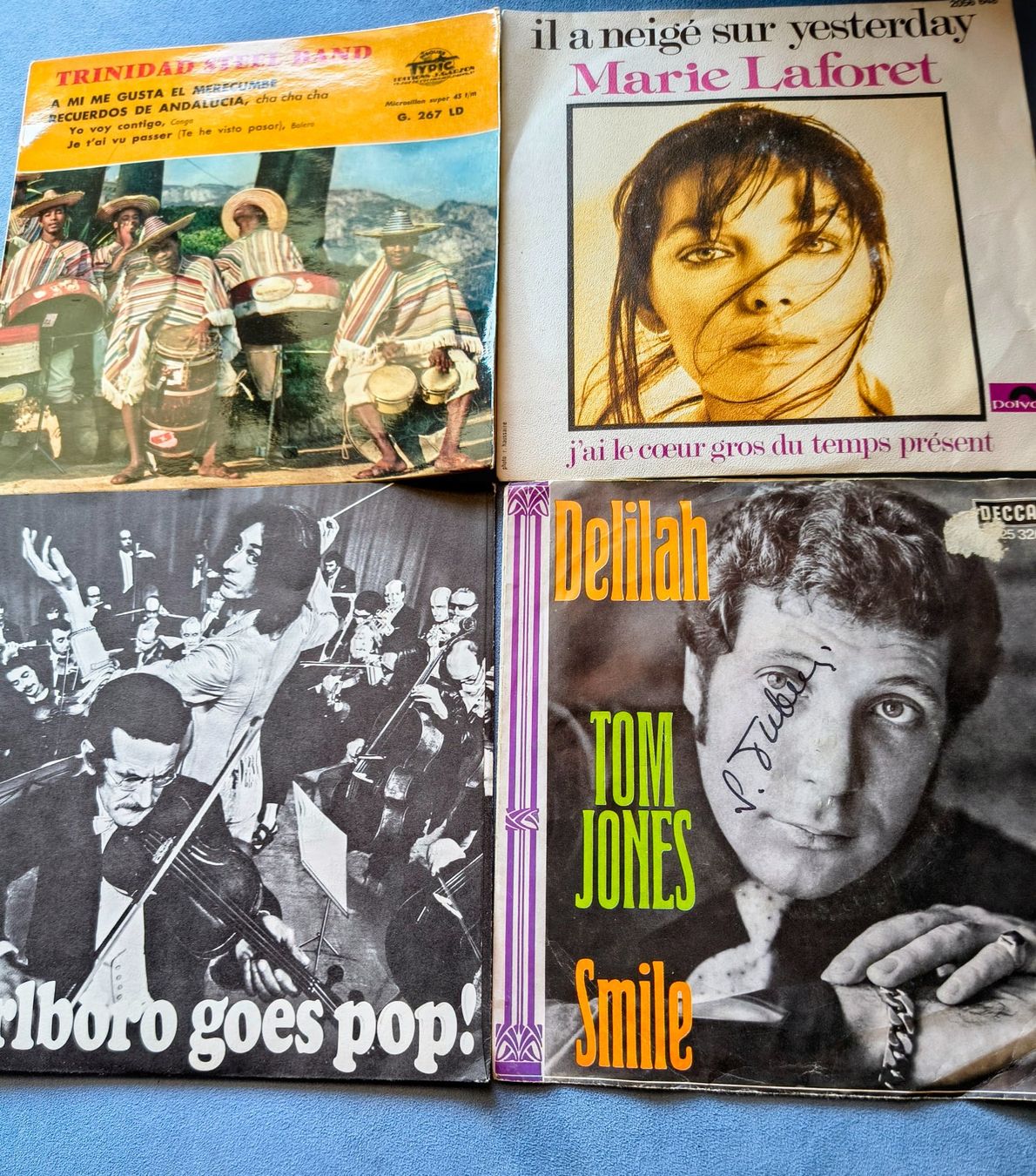 Dischi in vinile: 10 disques 45 tours, vynil,  10 Schallplatten – Usato da Prêles venduto da Slaiko 3
