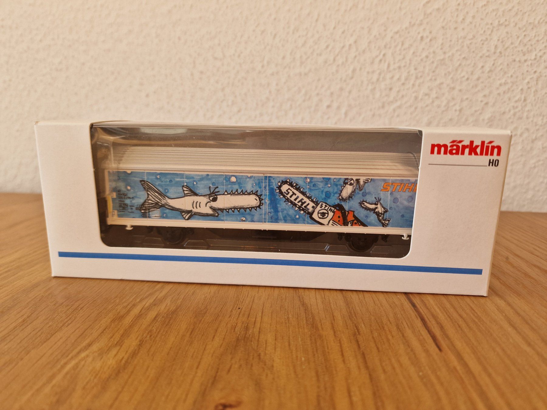 Märklin Modellini di ferrovie: Märklin Sonderwagen Stihl H0 – Usato da Matten b. Interlaken venduto da lor_hr9w 4