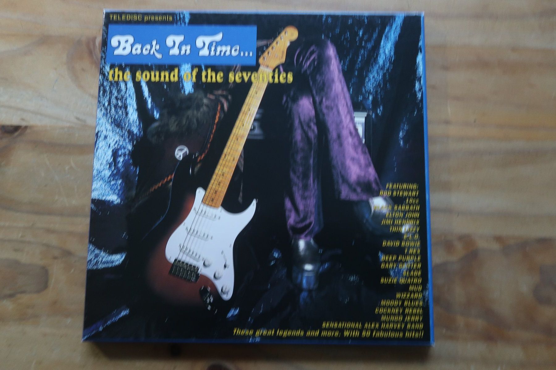 Schallplatten: BACK IN TIME - THE SOUND OF THE SEVENTIES - 4x LP BOXSET – Gebraucht aus Basel von Patiscat