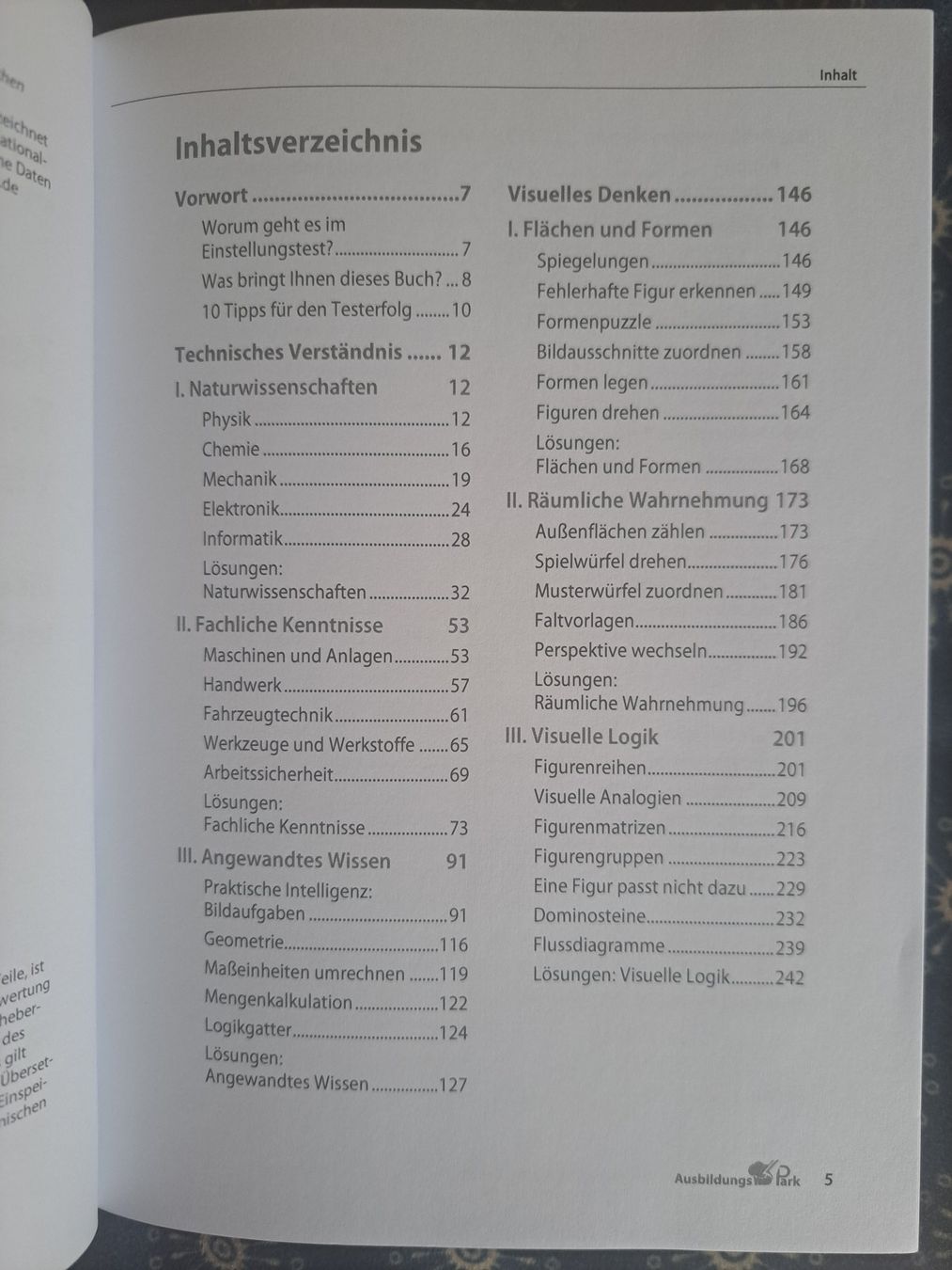 Libri: Testtrainer technisches Verständnis u visuelles Denken – Usato da Zürich venduto da sro_7byx 2