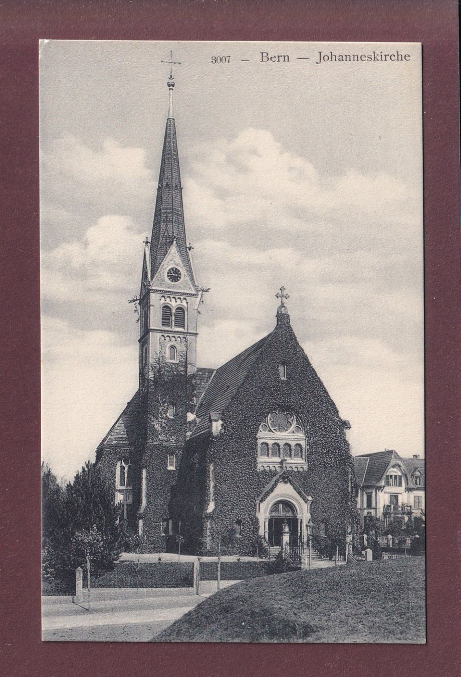 Ansichtskarten: BERN - Johanneskirche – Gebraucht aus Pully von nicecards