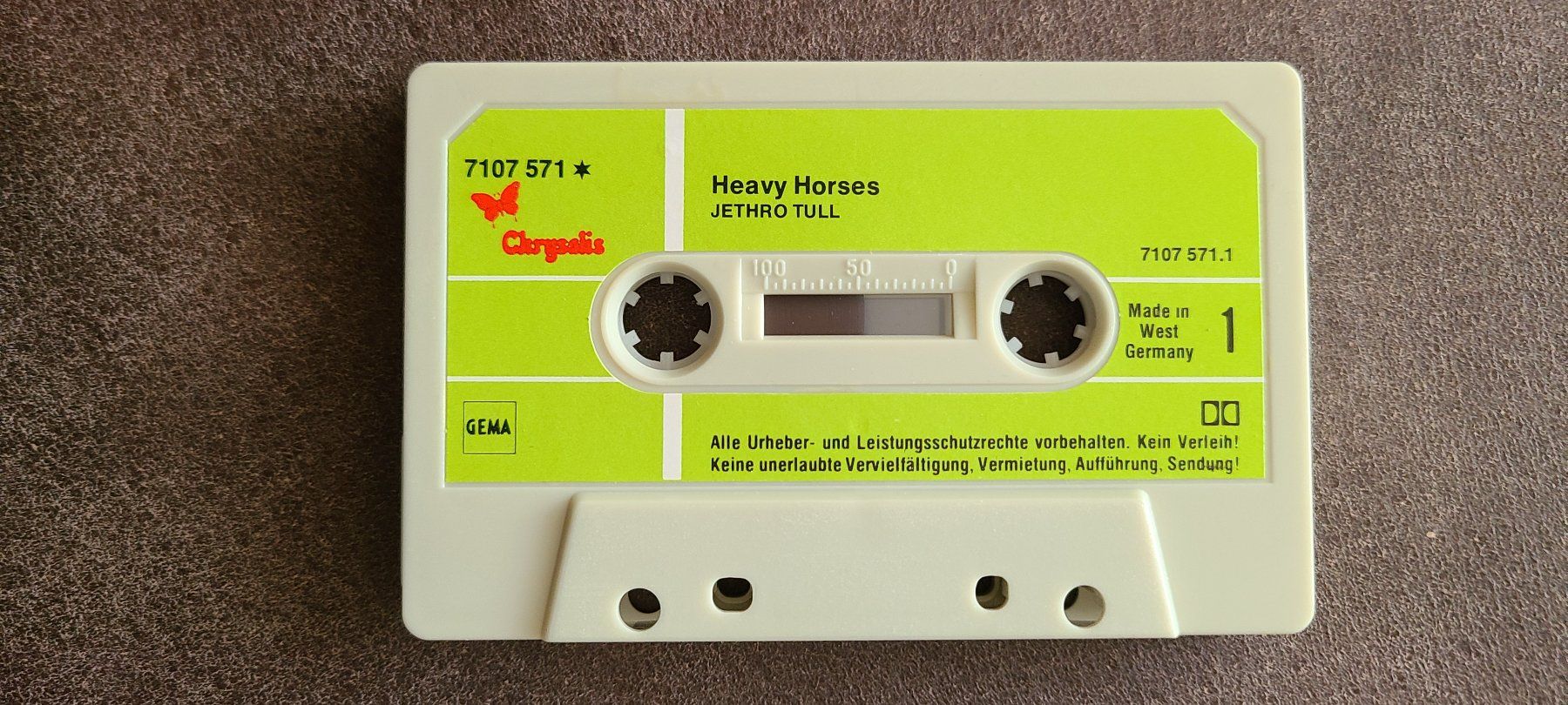 Kompaktkassetten: Jethro Tull - Heavy Horses Musikkassette – Gebraucht aus Densbüren von BluesAtSunrise 3