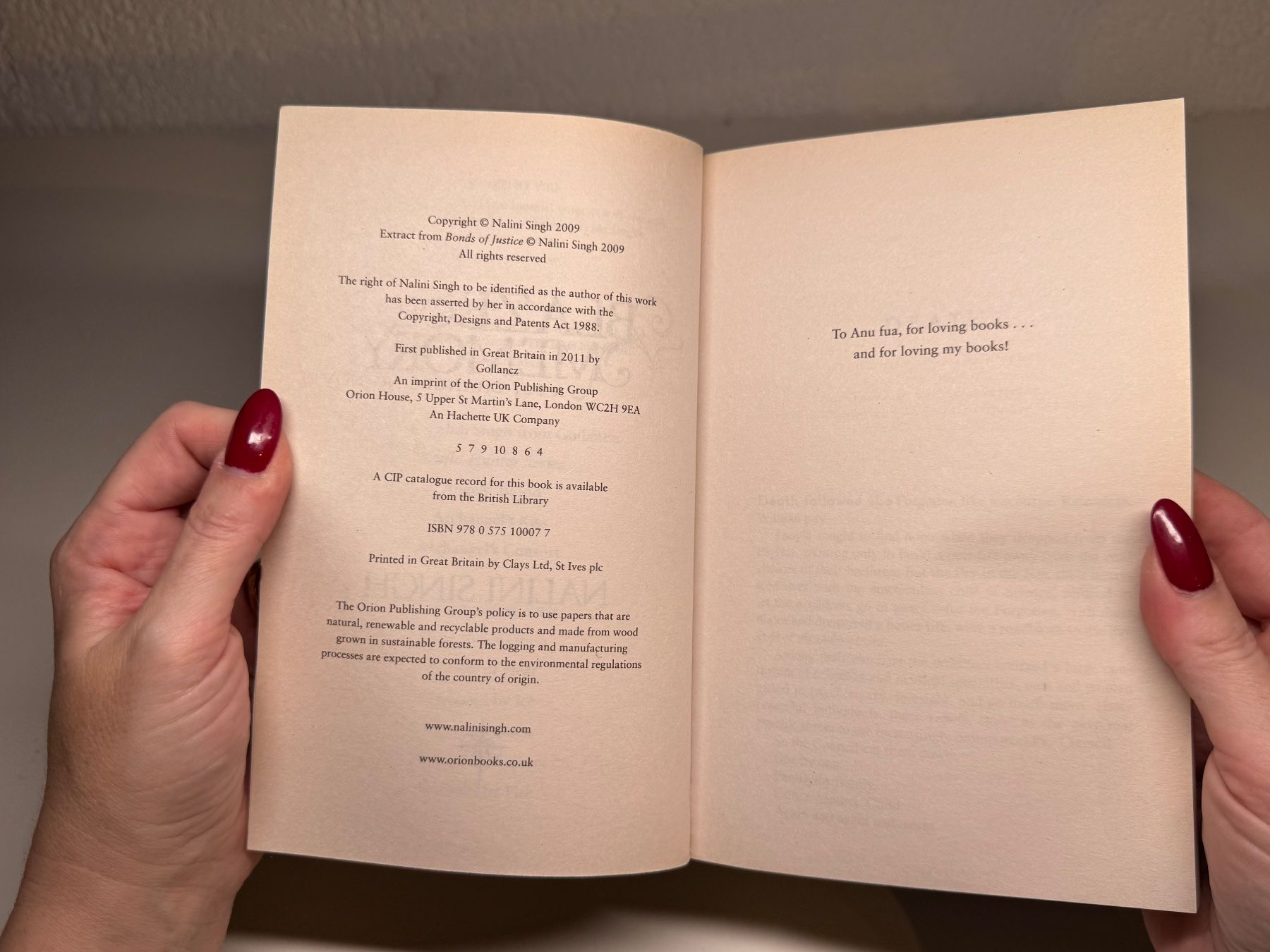 Libri: NOVEL: Nalini Singh, Blaze of Memory – Usato da Grosswangen venduto da English_books 2