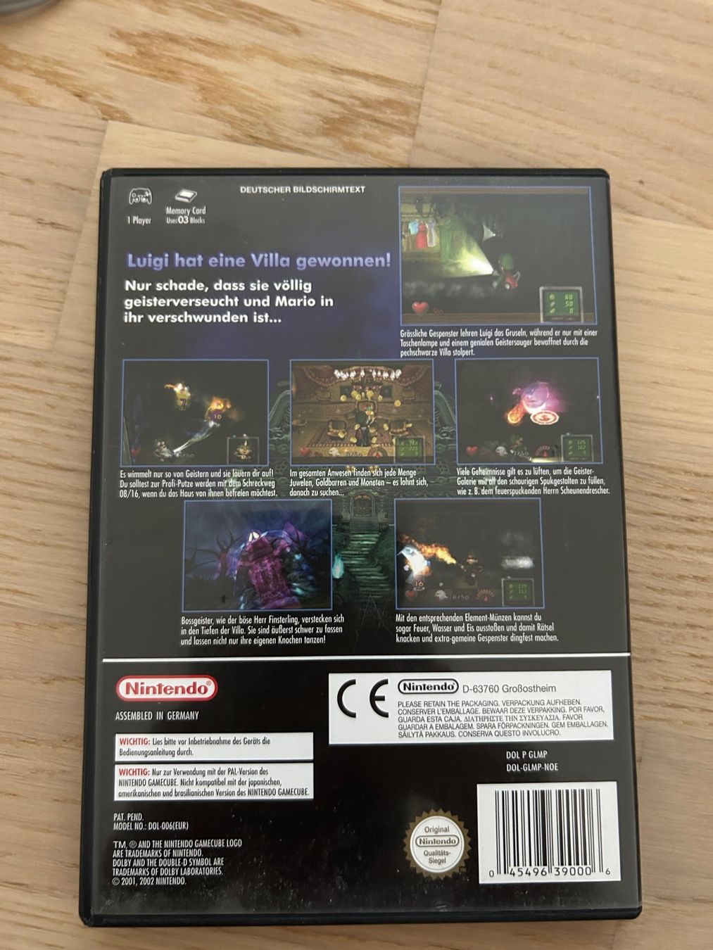 Nintendo Spiele: Nintendo GameCube / Luigi's Mansion – Gebraucht aus Bülach von  1