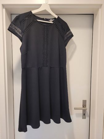 Kleid dunkelblau XL, H&M