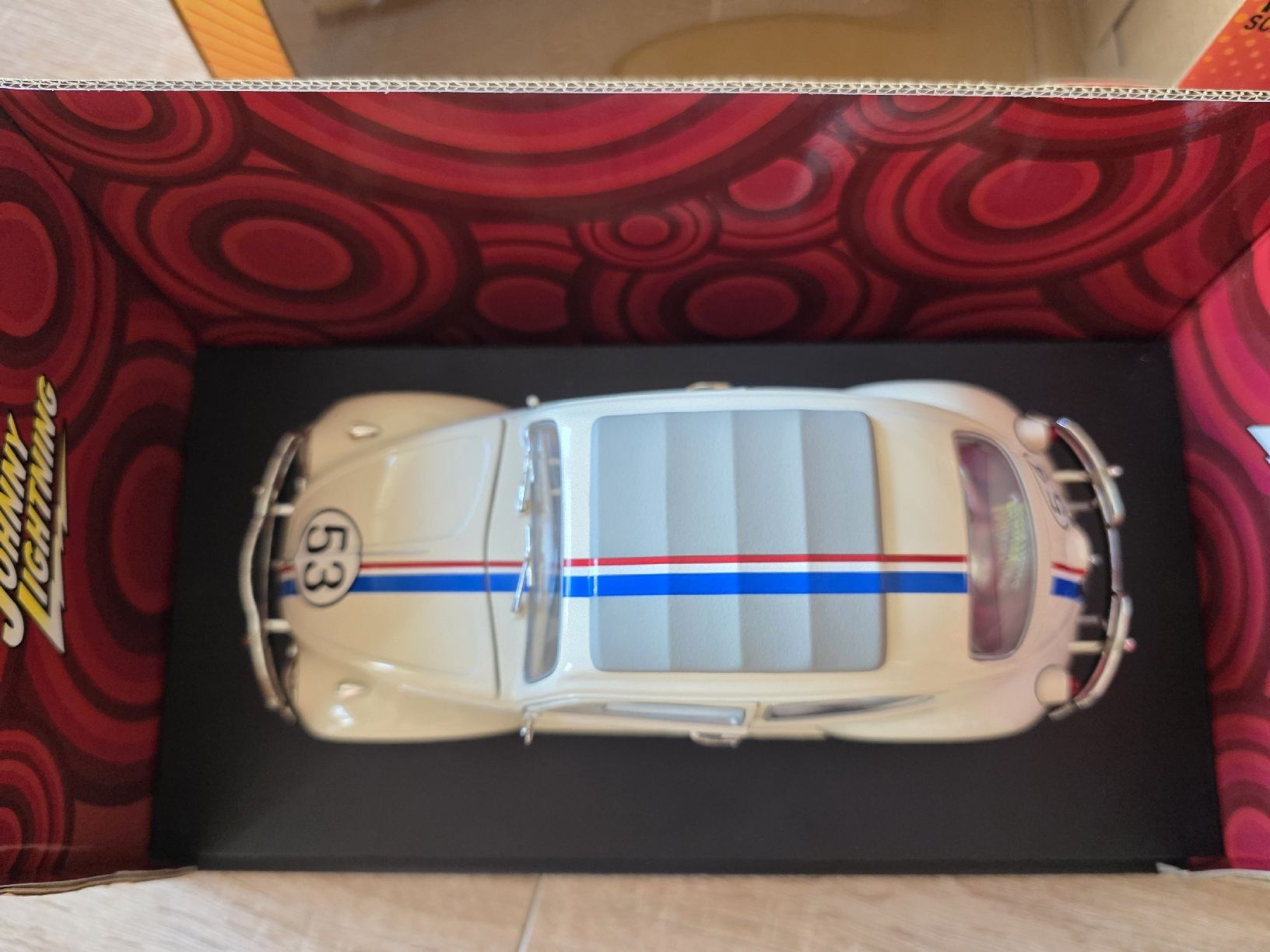 Modellini d'auto: 53'VW Käfer "Herbie" 1:18 Johnny Lightning – Usato da Goldingen venduto da Muscle_Cars84 2