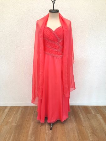 WICKY Cocktailkleid Wassermelone Gr.14 / M
