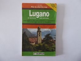 City Strassenkarte von Lugano, 1: 12000