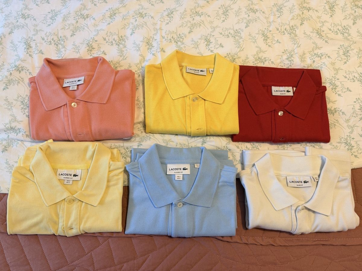 Lacoste Polos: 6X Lacoste Poloshirts – D'occasion à Zürich par joel.m4.f83