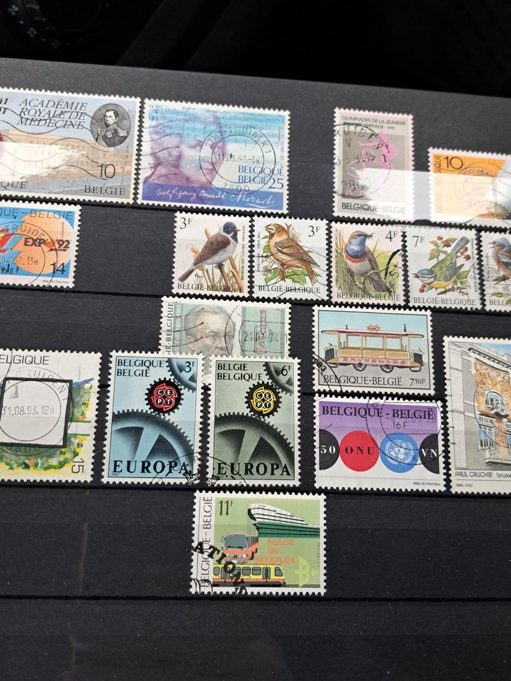 Tutti i francobolli: Briefmarken-Lot Belgien – Usato da Glashütten venduto da Christheswiss 4
