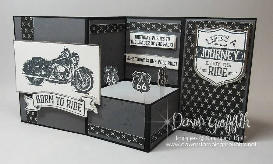 Stampin' up! Timbri: Stempelset von Stampin up "One wild ride" – Usato da Frauenkappelen venduto da evangelina78 1