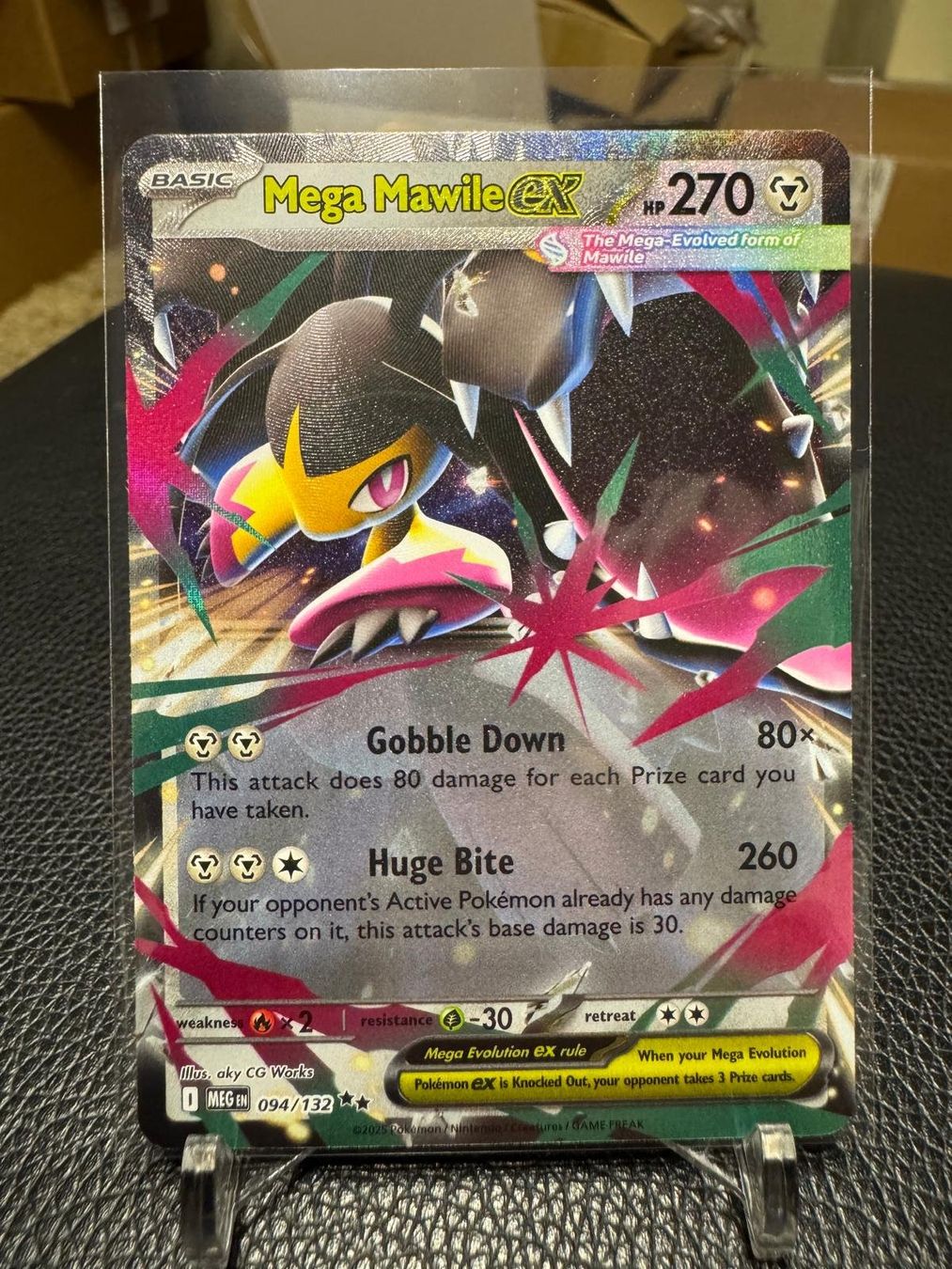Pokémon Carte collezionabili: Mega Mawile ex | Double Rare | MEG 094/132 | EN – Usato da Spreitenbach venduto da Snacky96 2