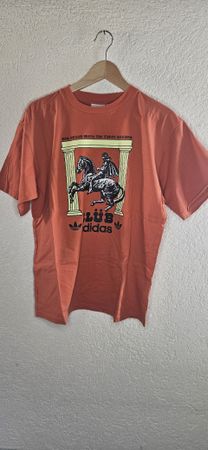 T-Shirt Adidas orange taille L homme