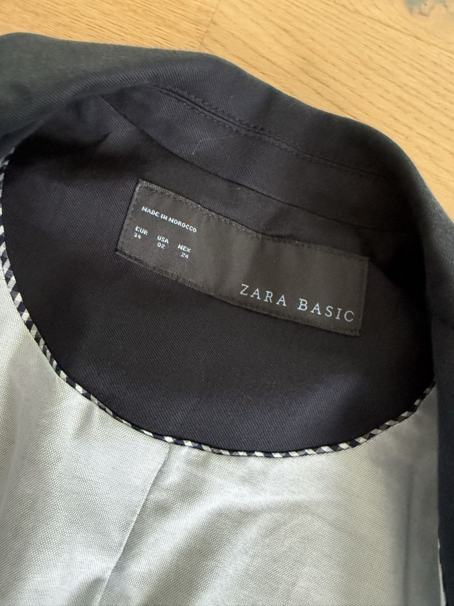 Zara Giacche: Zara Basic Blazer, Dunkelblau, Gr. XS – Usato da Richterswil venduto da KAYLEIGH_77 2