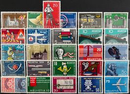 Ab 1952 Tolle Frei-/_Werbemarken** SBK 65.- ab 4.-