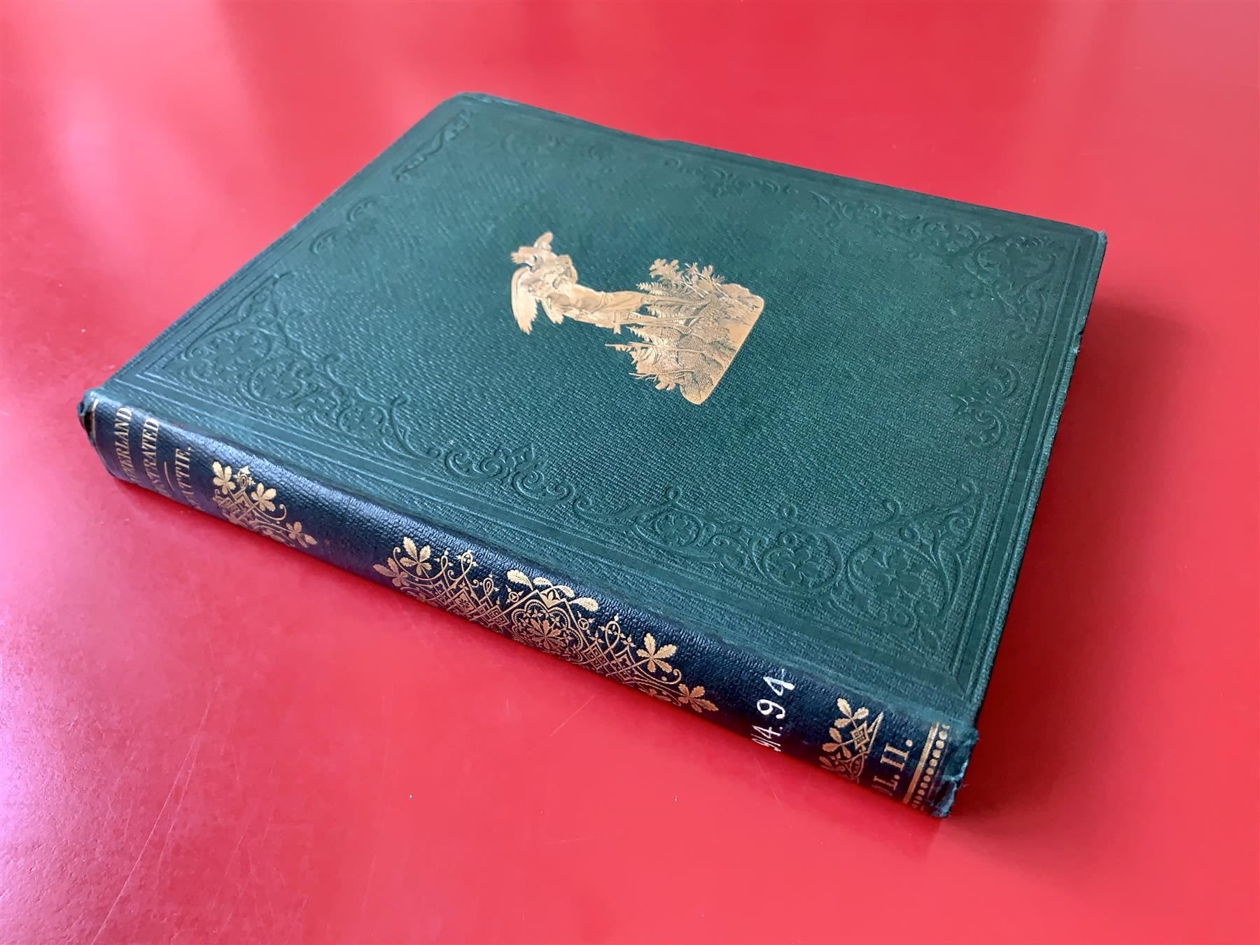 Libri: Switzerland illustrated by W.H. Bartlett – Usato da Zürich venduto da ZuercherBrockenhaus 2