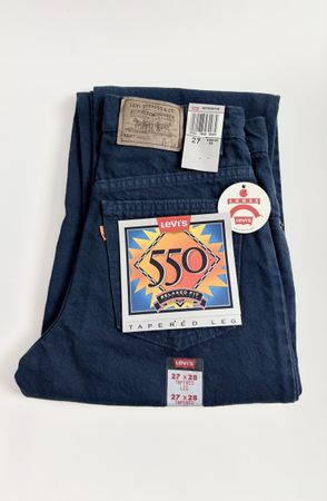 Levi's 550 Jeans dunkelblau Grösse 27/28 neu