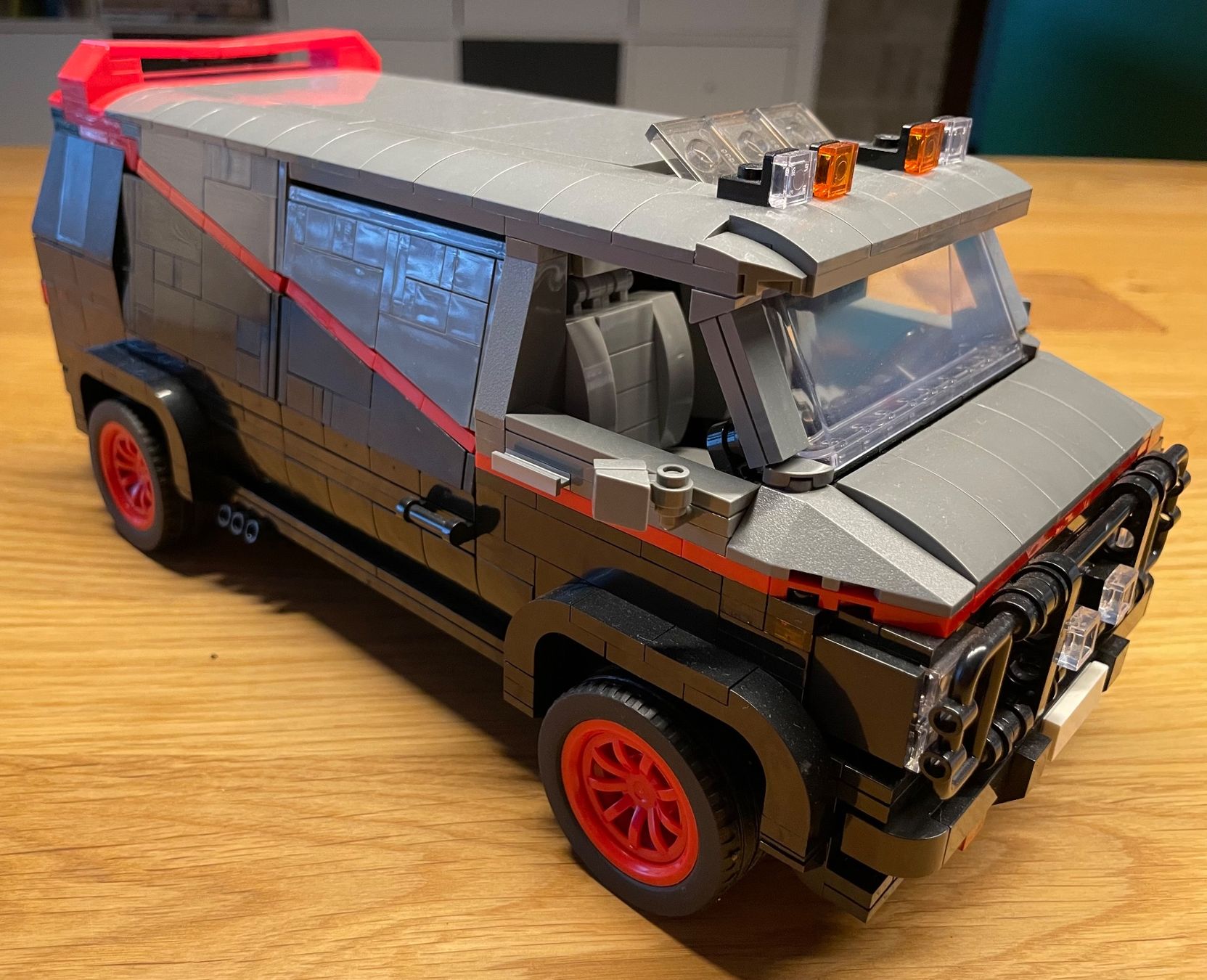 BlueBrixx Kit di costruzioni: Bluebrixx - A-Team Van – Usato da Biberstein venduto da Aerosmith 1