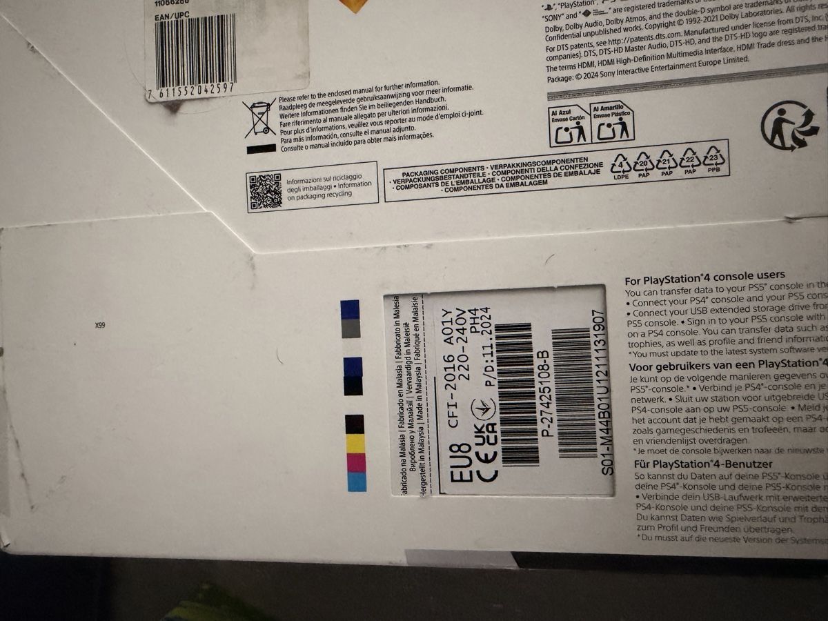 Sony Konsolen: Sony PlayStation 5 Slim Disc Edition 1TB + Controller – Neu (gemäss Beschreibung) aus Winterthur von elip24 4