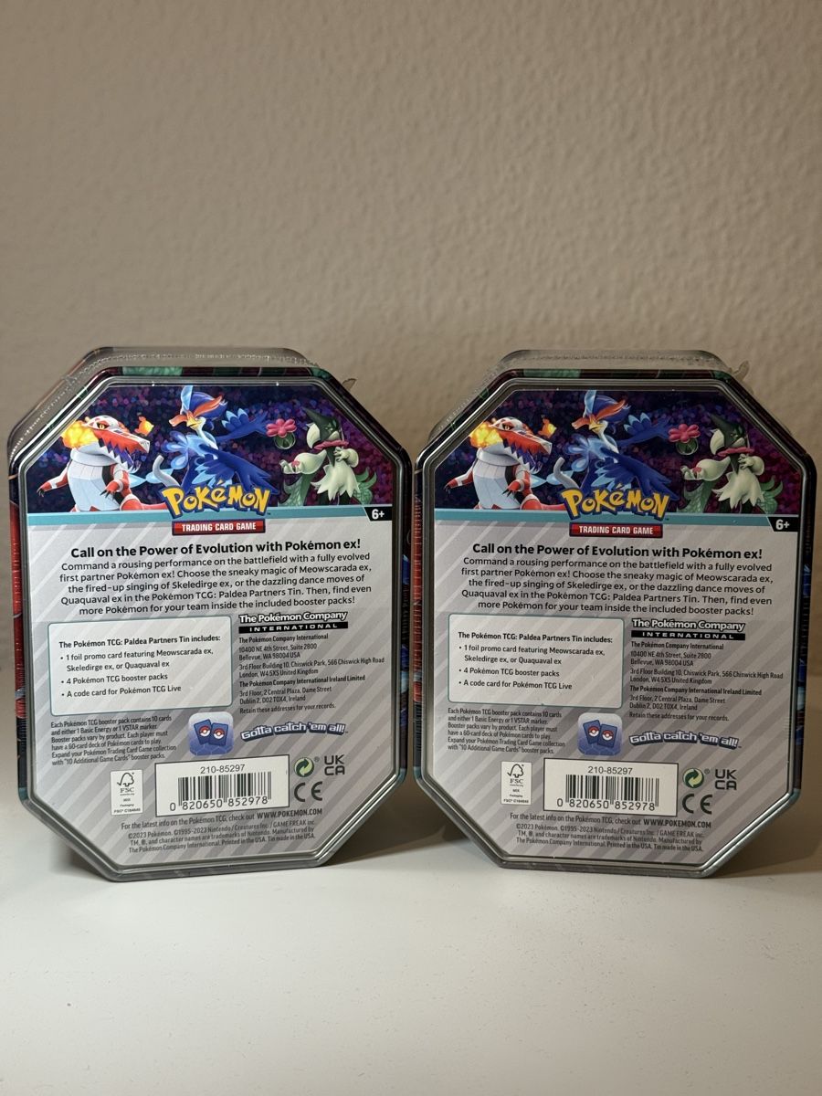 Pokémon Carte collezionabili: Pokemon Tin (English) – Nuovo e nell'imballaggio originale da Binningen venduto da Uenroso_ieieo 1