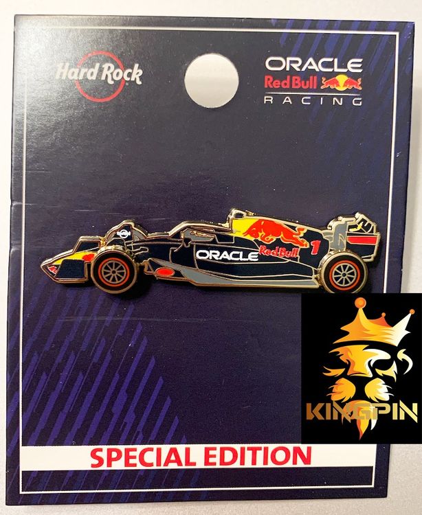 Hard Rock Pin Red Bull F1 Max Verstappen Special Edition (Neu (gemäss ...