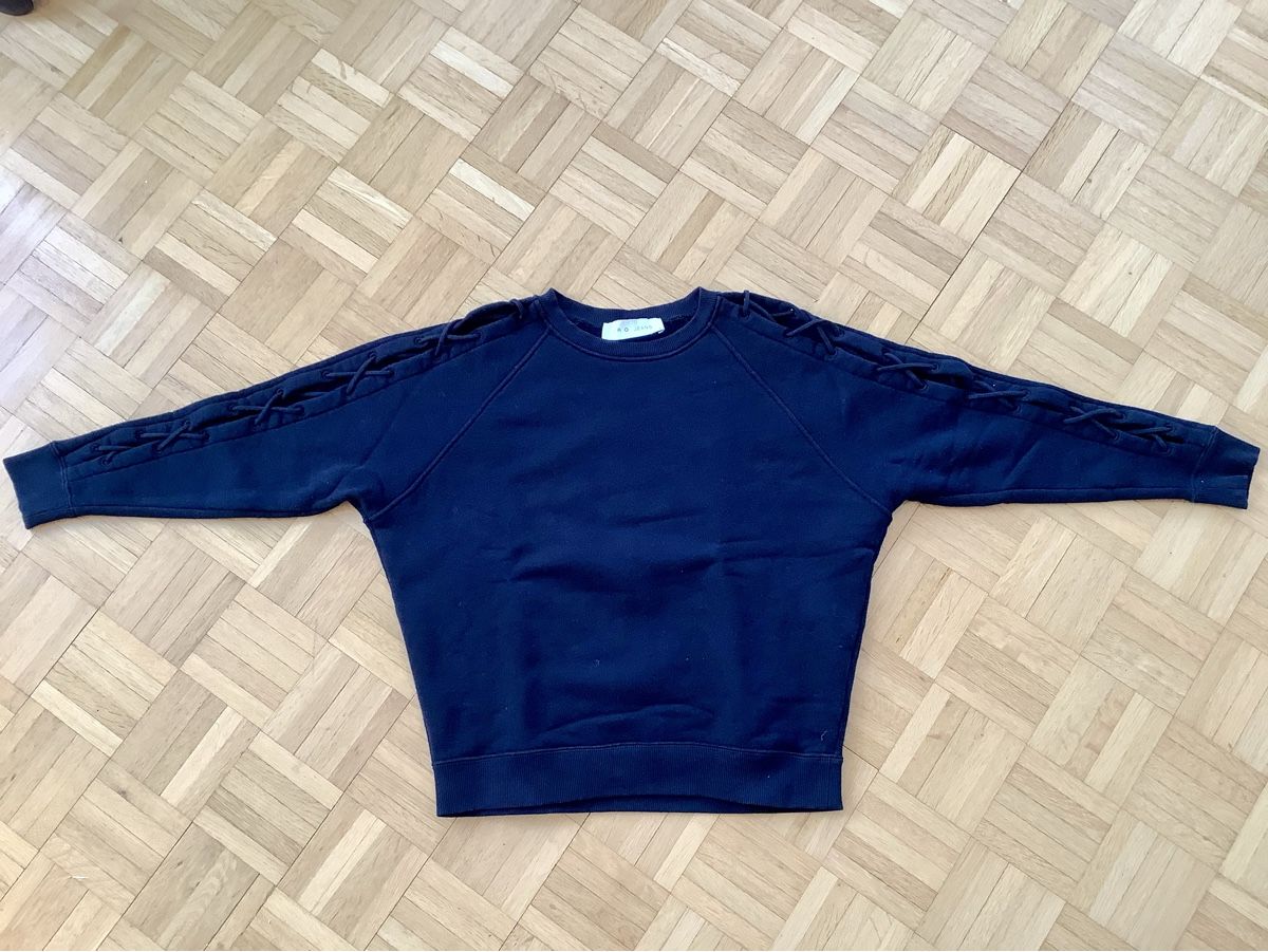 Iro Maglioni & Felpe: IRO Jeans Sweat Pullover schwarz 100% Cotton S – Usato da Stäfa venduto da loveforeverlove