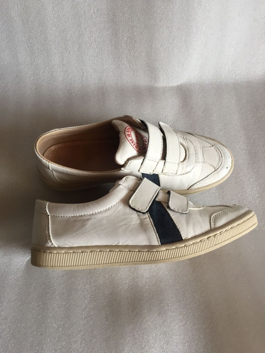 Schuhe für Jungen: Sneaker cuir très souple 35 – Gebraucht aus Geneve von Monthoux13 1