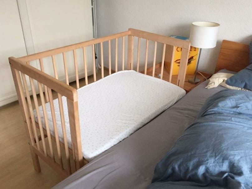 Holzartikel: Side by side baby cot – Gebraucht aus Adliswil von Nazia1981 1