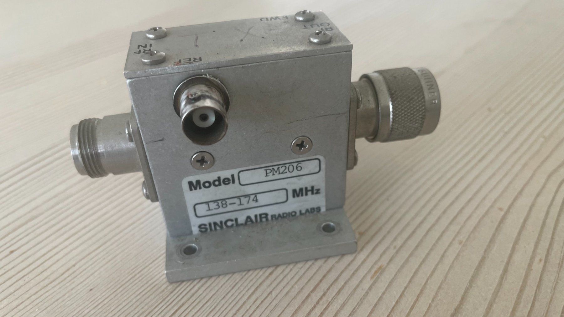Misurare: Präzision Richtkoppler  Sinclair PM-206L 2 m – Usato da Steinhausen venduto da Romust