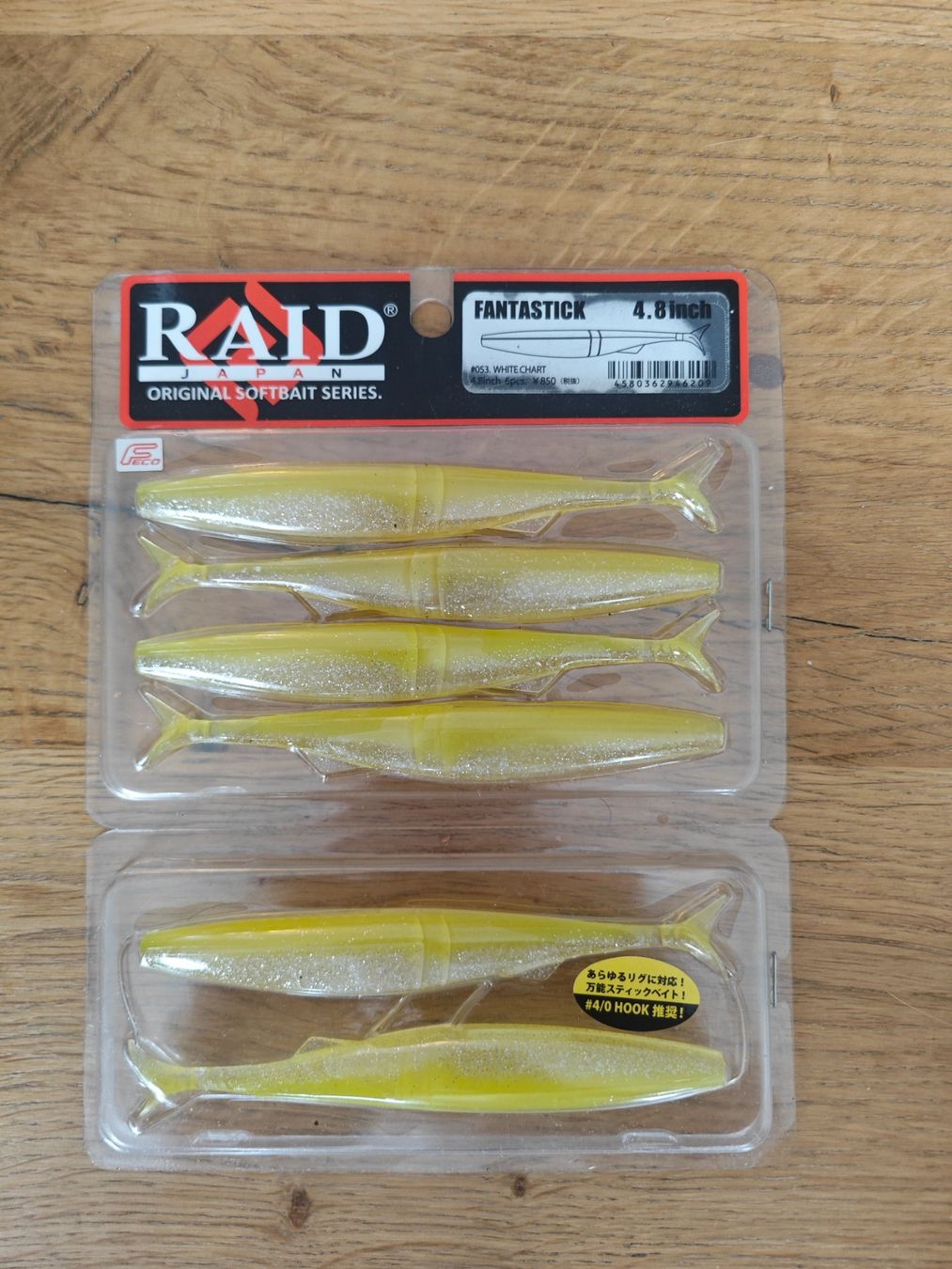 Köder: Köder RAID FANTASTICK 4.8 inch – Neu und originalverpackt aus Bühler von Idre2017