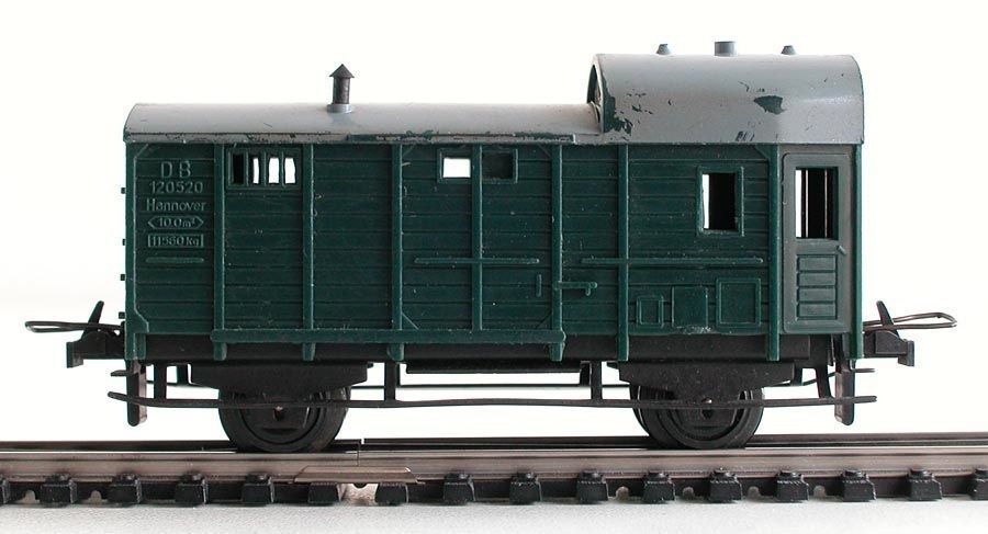 Trix Modellini di ferrovie: Trix Güterzug-Begleitwagen Spur H0 – Usato da Oberwil BL venduto da Klang 1
