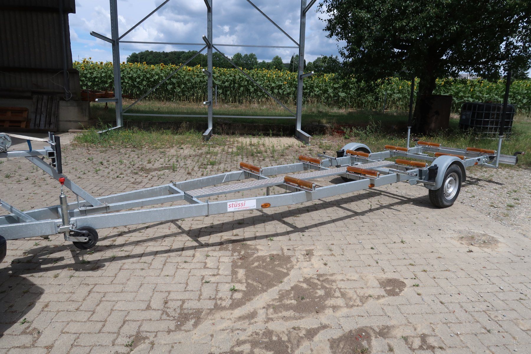 Remorques: Strassentrailer Stüssi BM 1500 – D'occasion à Büsingen par garagealtmann 1