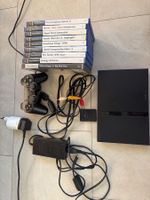 PS2 PlayStation Slim mit 1 Controller 9 Games und Memorycard