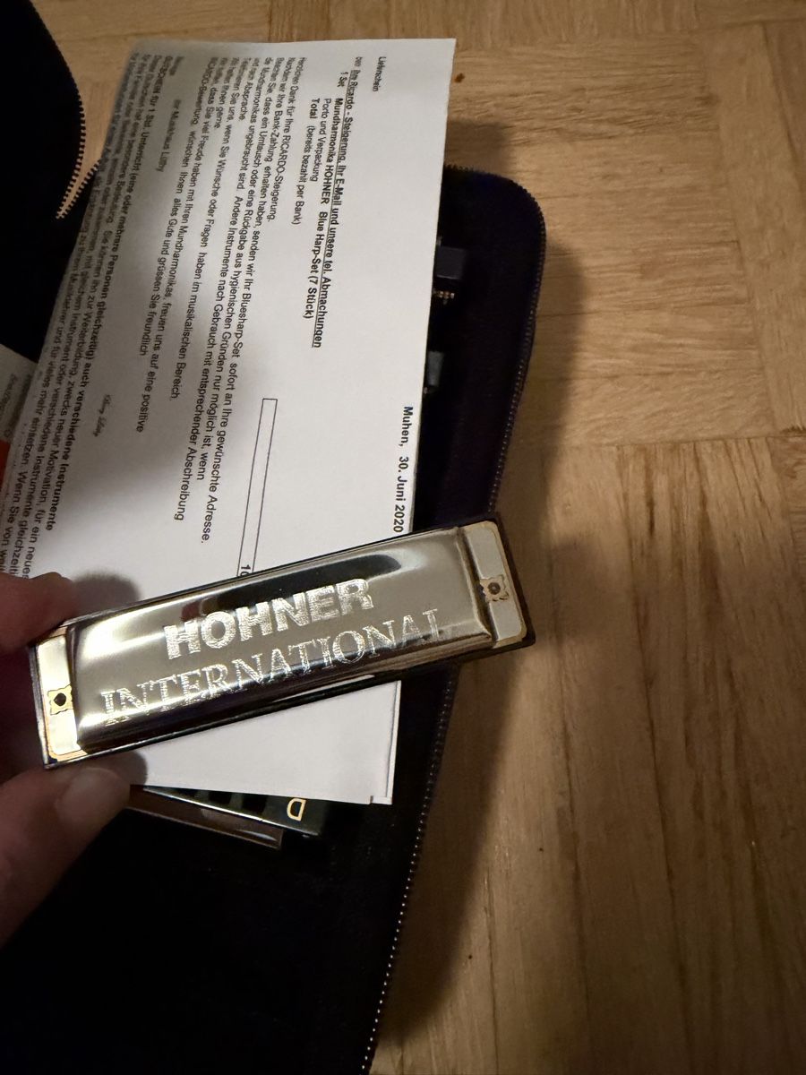 Hohner Strumenti musicali: Mundharmonika Set – Nuovo e nell'imballaggio originale da Basel venduto da schaeryo 2